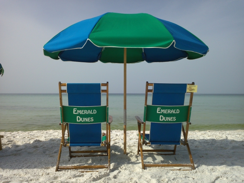 Emerald Dunes Beach Chairs 2